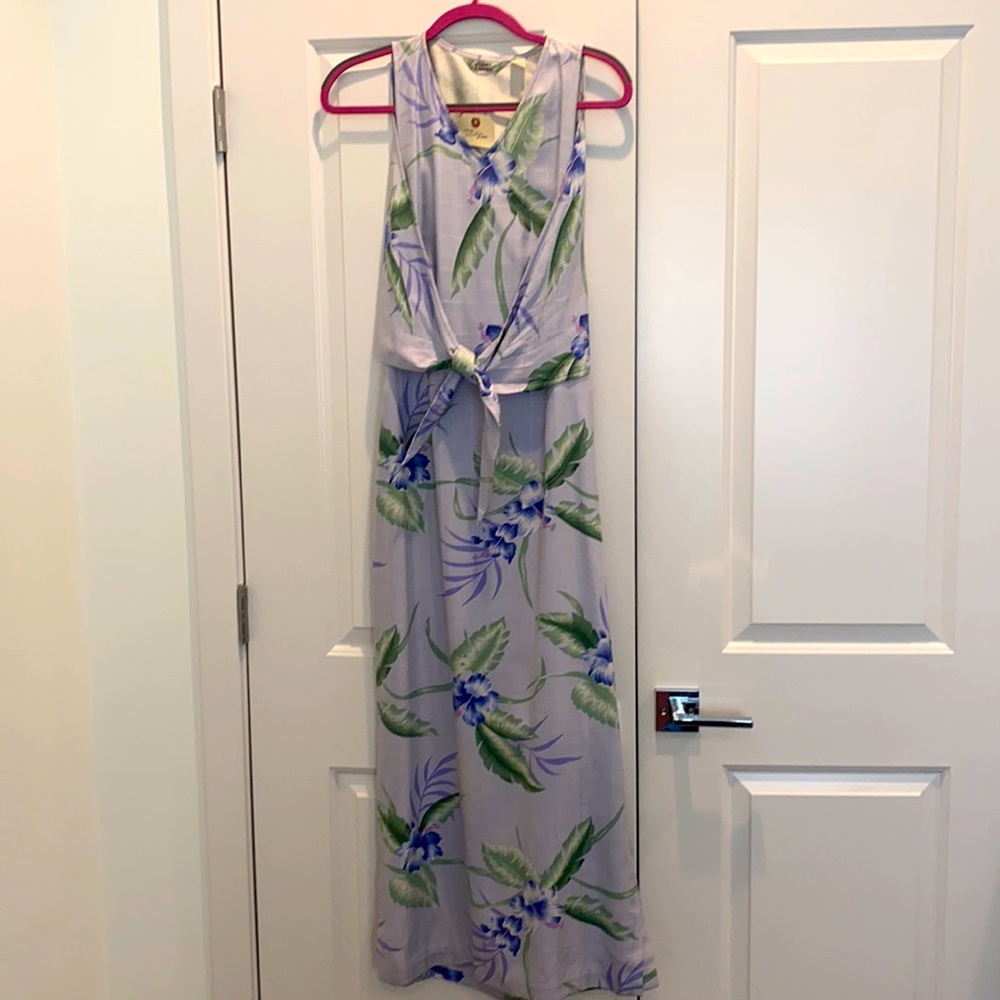 Tommy Bahama VINTAGE 80s/90s dress with vest